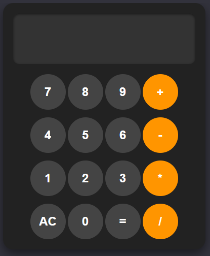 Calculator example