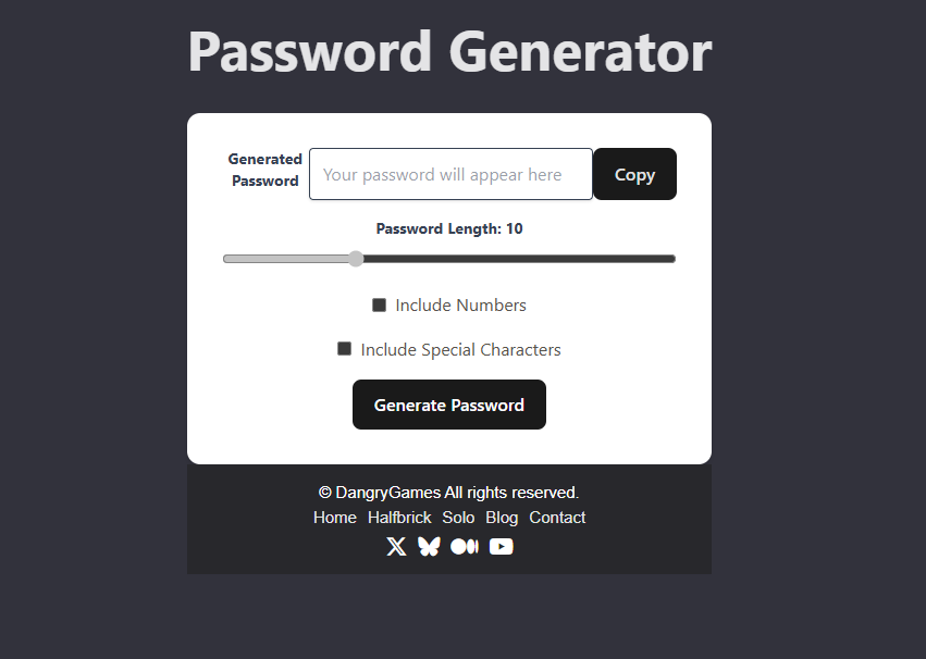 Password Generator